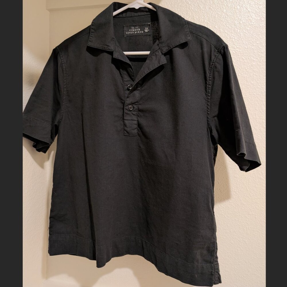 Abercrombie Summer Linen-Blend Popover